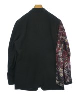 WILDSIDE YOHJI YAMAMOTO（ワイルドサイドヨウジヤマモト）カジュアルジャケット 黒 サイズ:2(M位) メンズ/2200599494022
