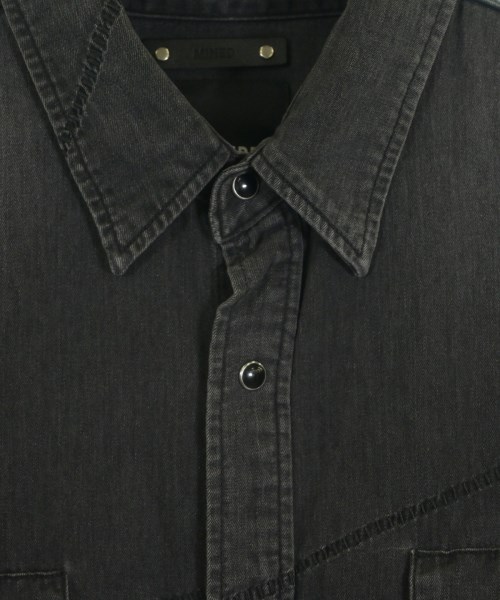 WILDSIDE YOHJI YAMAMOTO（ワイルドサイドヨウジヤマモト）カジュアルシャツ 黒 サイズ:3(L位) メンズ/2200621681062