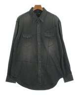 WILDSIDE YOHJI YAMAMOTO（ワイルドサイドヨウジヤマモト）カジュアルシャツ 黒 サイズ:3(L位) メンズ/2200621681062
