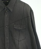 WILDSIDE YOHJI YAMAMOTO（ワイルドサイドヨウジヤマモト）カジュアルシャツ 黒 サイズ:3(L位) メンズ/2200621681062