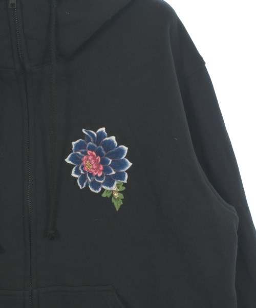 WILDSIDE YOHJI YAMAMOTO（ワイルドサイドヨウジヤマモト）パーカー 黒 サイズ:3(L位) メンズ/2200622873022