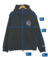 WILDSIDE YOHJI YAMAMOTO（ワイルドサイドヨウジヤマモト）パーカー 黒 サイズ:3(L位) メンズ/2200622873022