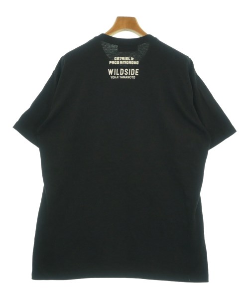 WILDSIDE YOHJI YAMAMOTO（ワイルドサイドヨウジヤマモト）Tシャツ・カットソー 黒 サイズ:4(L位) メンズ/2200625234035
