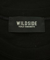 WILDSIDE YOHJI YAMAMOTO（ワイルドサイドヨウジヤマモト）Tシャツ・カットソー 黒 サイズ:4(L位) メンズ/2200625234035