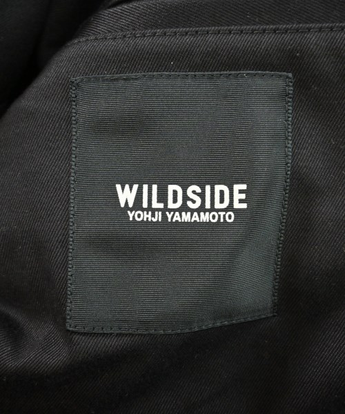 WILDSIDE YOHJI YAMAMOTO（ワイルドサイドヨウジヤマモト）カジュアルジャケット 黒 サイズ:3(L位) メンズ/2200610654121