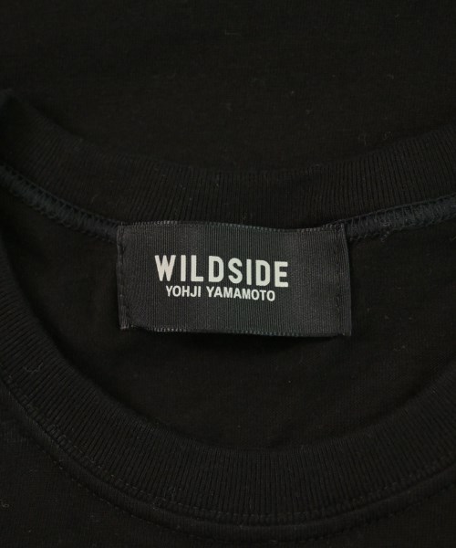 WILDSIDE YOHJI YAMAMOTO（ワイルドサイドヨウジヤマモト）Tシャツ・カットソー 黒 サイズ:F メンズ/2200616150023