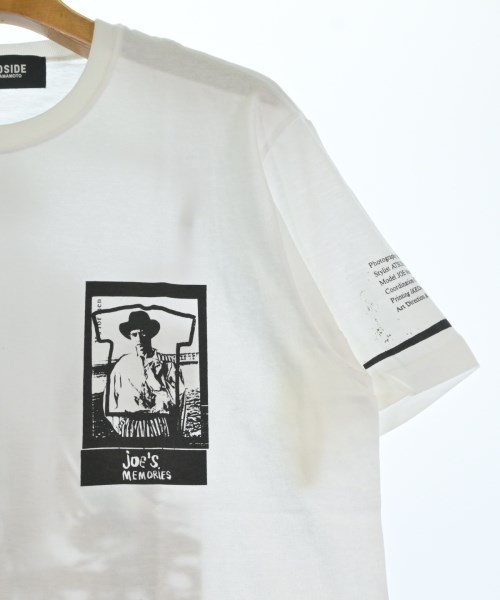 WILDSIDE YOHJI YAMAMOTO（ワイルドサイドヨウジヤマモト）Tシャツ・カットソー 白 サイズ:2(M位) メンズ/2200605815100