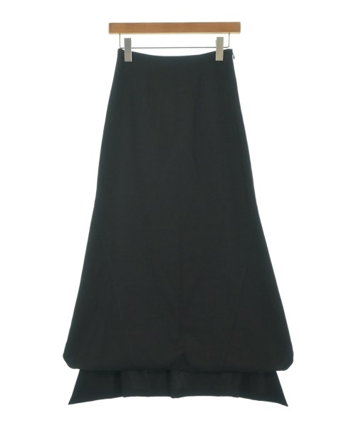WILDSIDE YOHJI YAMAMOTO(ワイルドサイドヨウジヤマモト)ロング・マキシ丈スカート 黒 サイズ:1(XS位)/2200672609084