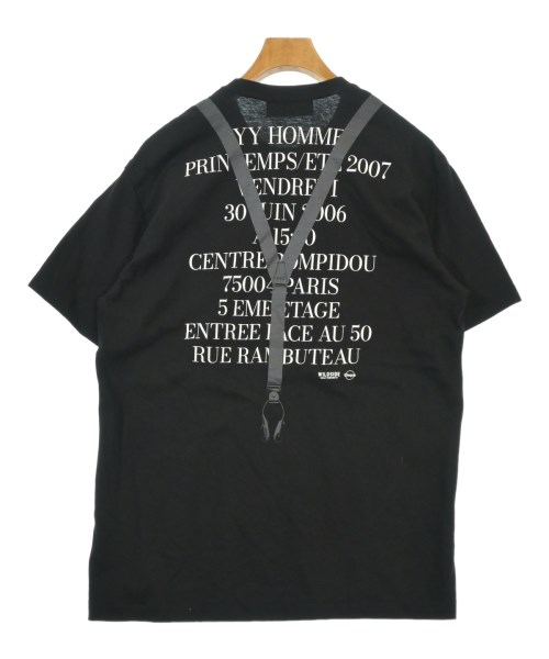 WILDSIDE YOHJI YAMAMOTO（ワイルドサイドヨウジヤマモト）Tシャツ・カットソー 黒 サイズ:3(M位) メンズ/2200673555038