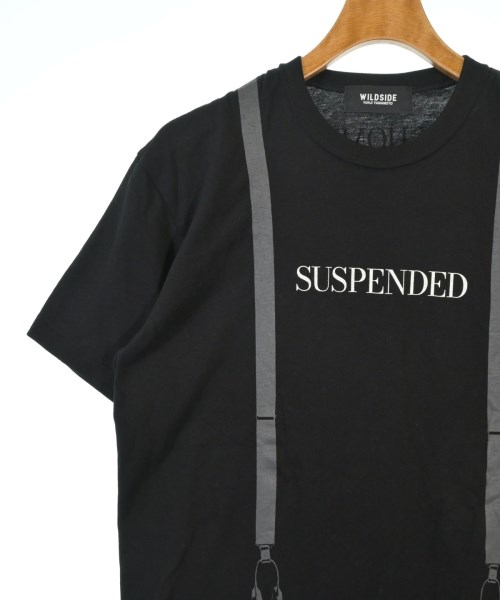 WILDSIDE YOHJI YAMAMOTO（ワイルドサイドヨウジヤマモト）Tシャツ・カットソー 黒 サイズ:3(M位) メンズ/2200673555038