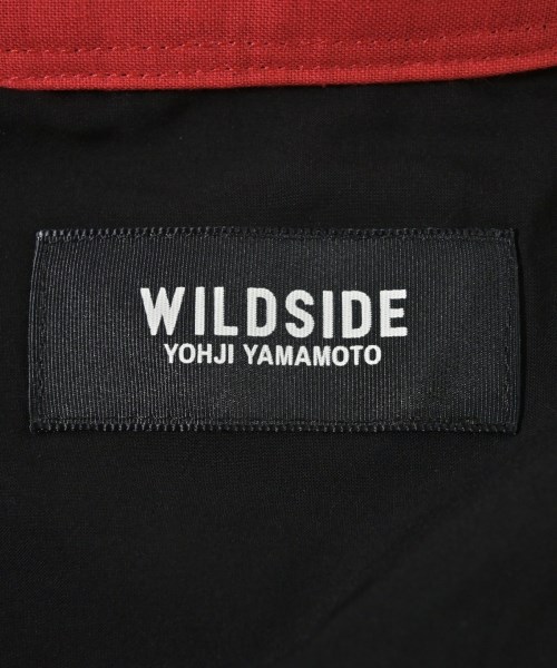 WILDSIDE YOHJI YAMAMOTO（ワイルドサイドヨウジヤマモト）カジュアルシャツ 赤 サイズ:3(L位) メンズ/2200678084199
