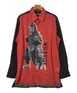 WILDSIDE YOHJI YAMAMOTO（ワイルドサイドヨウジヤマモト）カジュアルシャツ 赤 サイズ:3(L位) メンズ/2200678084199