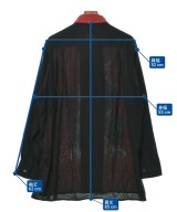 WILDSIDE YOHJI YAMAMOTO（ワイルドサイドヨウジヤマモト）カジュアルシャツ 赤 サイズ:3(L位) メンズ/2200678084199