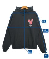 WILDSIDE YOHJI YAMAMOTO（ワイルドサイドヨウジヤマモト）パーカー 黒 サイズ:3(L位) メンズ/2200680652065