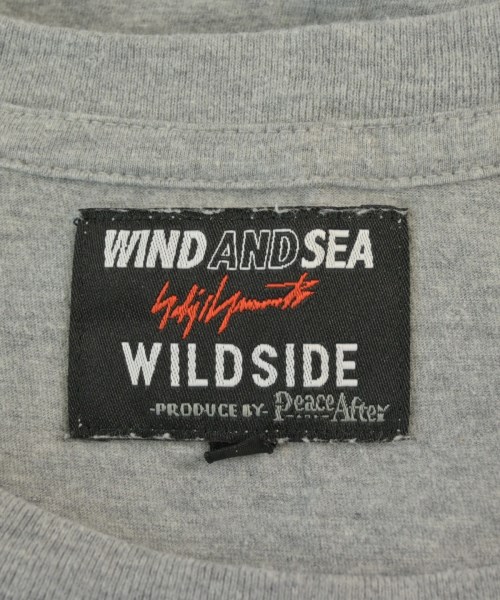 WILDSIDE YOHJI YAMAMOTO（ワイルドサイドヨウジヤマモト）Tシャツ・カットソー グレー サイズ:4(L位) メンズ/2200681809079