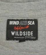 WILDSIDE YOHJI YAMAMOTO（ワイルドサイドヨウジヤマモト）Tシャツ・カットソー グレー サイズ:4(L位) メンズ/2200681809079