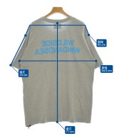 WILDSIDE YOHJI YAMAMOTO（ワイルドサイドヨウジヤマモト）Tシャツ・カットソー グレー サイズ:4(L位) メンズ/2200681809079