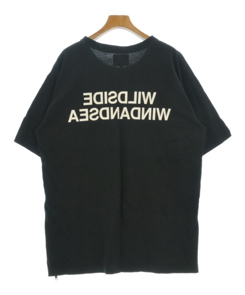 WILDSIDE YOHJI YAMAMOTO（ワイルドサイドヨウジヤマモト）Tシャツ・カットソー 黒 サイズ:4(L位) メンズ/2200681809086