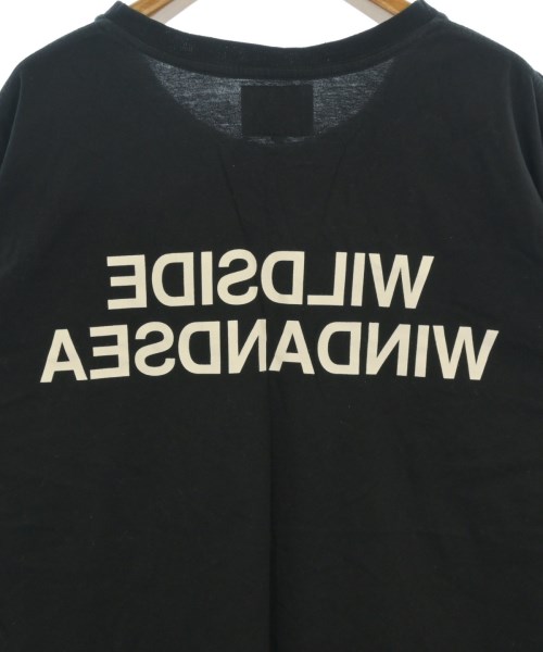 WILDSIDE YOHJI YAMAMOTO（ワイルドサイドヨウジヤマモト）Tシャツ・カットソー 黒 サイズ:4(L位) メンズ/2200681809086