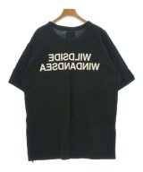 WILDSIDE YOHJI YAMAMOTO（ワイルドサイドヨウジヤマモト）Tシャツ・カットソー 黒 サイズ:4(L位) メンズ/2200681809086