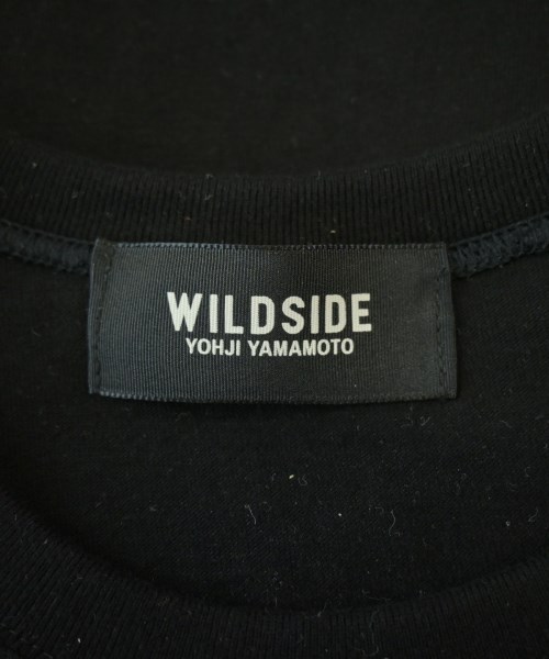 WILDSIDE YOHJI YAMAMOTO（ワイルドサイドヨウジヤマモト）Tシャツ・カットソー 黒 サイズ:4(XL位) メンズ/2200697167019
