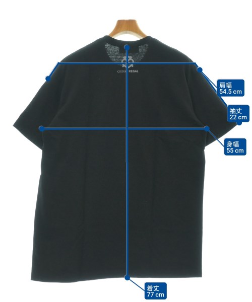 WILDSIDE YOHJI YAMAMOTO（ワイルドサイドヨウジヤマモト）Tシャツ・カットソー 黒 サイズ:4(XL位) メンズ/2200697167019