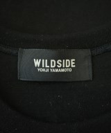 WILDSIDE YOHJI YAMAMOTO（ワイルドサイドヨウジヤマモト）Tシャツ・カットソー 黒 サイズ:4(XL位) メンズ/2200697167019