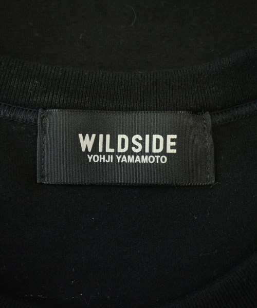 WILDSIDE YOHJI YAMAMOTO（ワイルドサイドヨウジヤマモト）Tシャツ・カットソー 黒 サイズ:4(XL位) メンズ/2200697167026