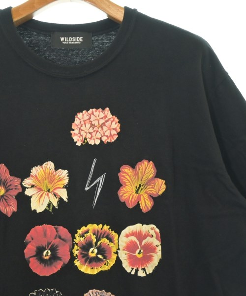WILDSIDE YOHJI YAMAMOTO（ワイルドサイドヨウジヤマモト）Tシャツ・カットソー 黒 サイズ:4(XL位) メンズ/2200697167026