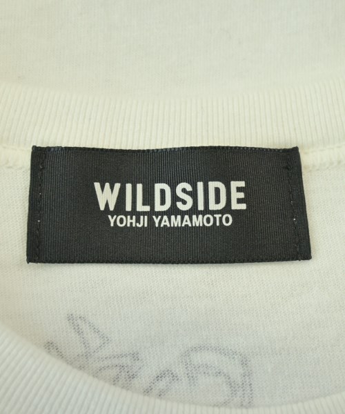 WILDSIDE YOHJI YAMAMOTO（ワイルドサイドヨウジヤマモト）Tシャツ・カットソー 白 サイズ:3(L位) メンズ/2200697167040