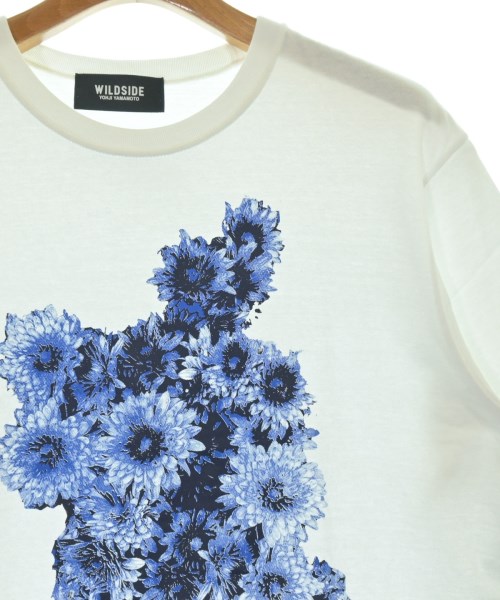 WILDSIDE YOHJI YAMAMOTO（ワイルドサイドヨウジヤマモト）Tシャツ・カットソー 白 サイズ:3(L位) メンズ/2200697167040