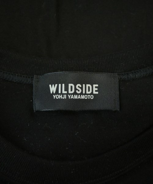 WILDSIDE YOHJI YAMAMOTO（ワイルドサイドヨウジヤマモト）Tシャツ・カットソー 黒 サイズ:3(L位) メンズ/2200697167057