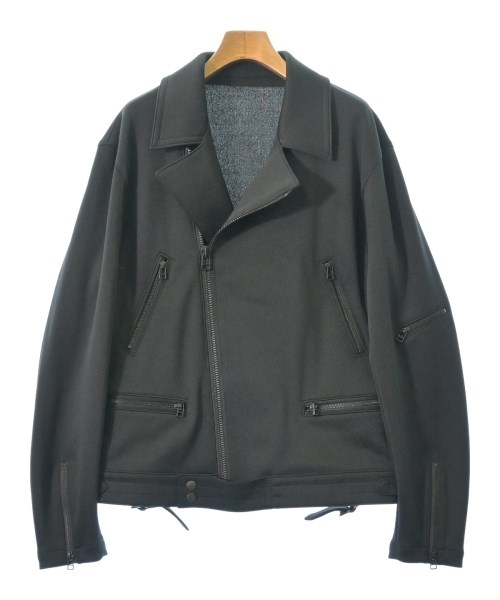 WILDSIDE YOHJI YAMAMOTO(ワイルドサイドヨウジヤマモト)ライダース 黒 サイズ:3(L位)/2200701217020