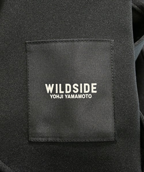 WILDSIDE YOHJI YAMAMOTO（ワイルドサイドヨウジヤマモト）ライダース 黒 サイズ:3(L位) メンズ/2200701217020