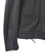 WILDSIDE YOHJI YAMAMOTO（ワイルドサイドヨウジヤマモト）ライダース 黒 サイズ:3(L位) メンズ/2200701217020