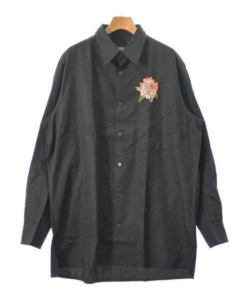 WILDSIDE YOHJI YAMAMOTO(ワイルドサイドヨウジヤマモト)カジュアルシャツ 黒 サイズ:4(XL位)/2200701217075