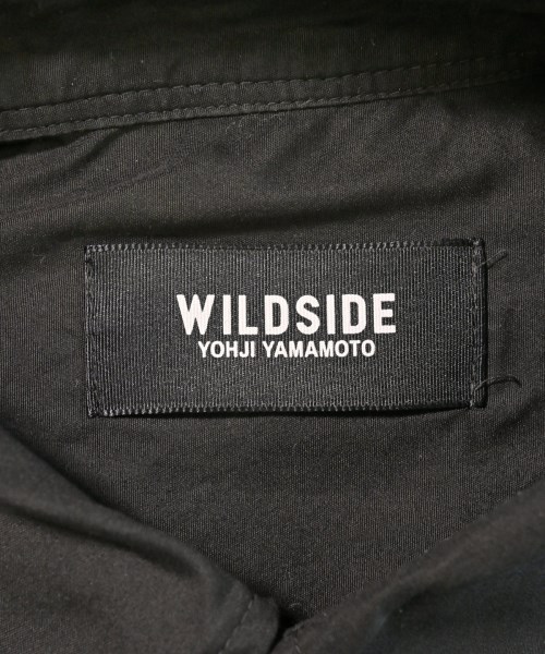 WILDSIDE YOHJI YAMAMOTO（ワイルドサイドヨウジヤマモト）カジュアルシャツ 黒 サイズ:4(XL位) メンズ/2200701217075