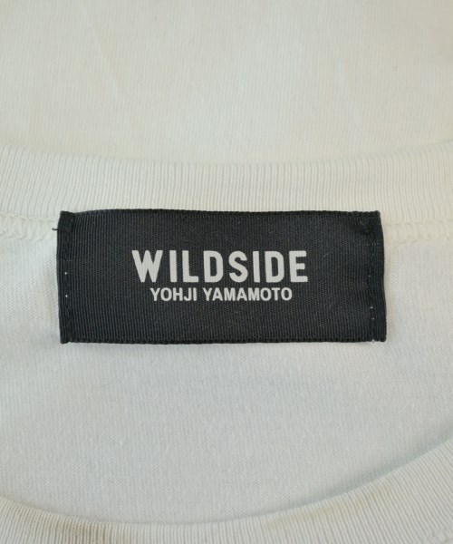 WILDSIDE YOHJI YAMAMOTO（ワイルドサイドヨウジヤマモト）Tシャツ・カットソー 白 サイズ:-(XL位) メンズ/2200654888025