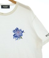 WILDSIDE YOHJI YAMAMOTO（ワイルドサイドヨウジヤマモト）Tシャツ・カットソー 白 サイズ:-(XL位) メンズ/2200654888025