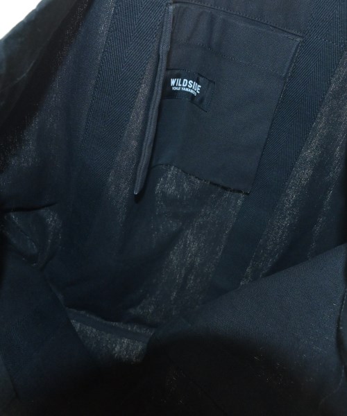 WILDSIDE YOHJI YAMAMOTO（ワイルドサイドヨウジヤマモト）トートバッグ 黒 サイズ:- レディース/2200647012147