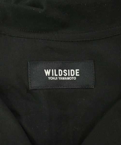 WILDSIDE YOHJI YAMAMOTO（ワイルドサイドヨウジヤマモト）カジュアルシャツ 黒 サイズ:3(M位) メンズ/2200710719034