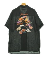 WILDSIDE YOHJI YAMAMOTO（ワイルドサイドヨウジヤマモト）カジュアルシャツ 黒 サイズ:3(M位) メンズ/2200710719034
