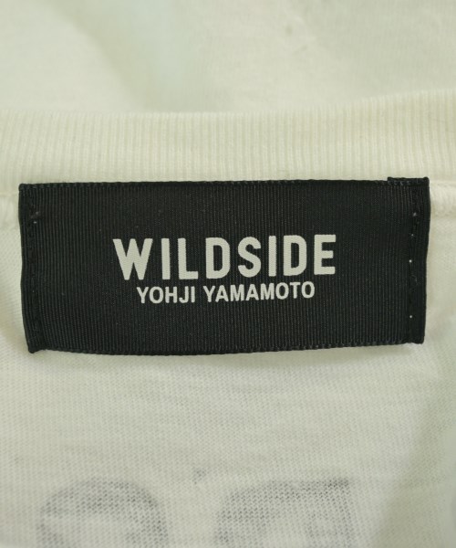 WILDSIDE YOHJI YAMAMOTO（ワイルドサイドヨウジヤマモト）Tシャツ・カットソー 白 サイズ:4(XL位) メンズ/2200711435070
