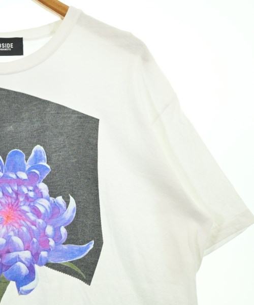 WILDSIDE YOHJI YAMAMOTO（ワイルドサイドヨウジヤマモト）Tシャツ・カットソー 白 サイズ:4(XL位) メンズ/2200711435070
