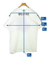 WILDSIDE YOHJI YAMAMOTO（ワイルドサイドヨウジヤマモト）Tシャツ・カットソー 白 サイズ:4(XL位) メンズ/2200711435070