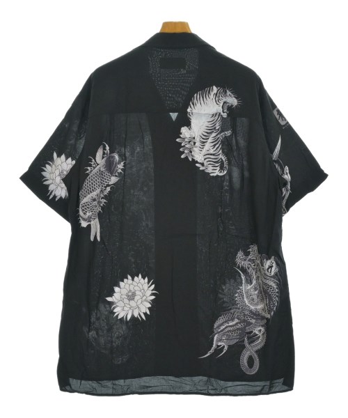 WILDSIDE YOHJI YAMAMOTO（ワイルドサイドヨウジヤマモト）カジュアルシャツ 黒 サイズ:3(M位) メンズ/2200714089027