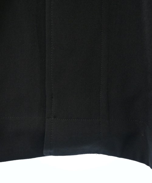 WILDSIDE YOHJI YAMAMOTO（ワイルドサイドヨウジヤマモト）ステンカラーコート 黒 サイズ:3(L位) メンズ/2200646531083