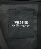 WILDSIDE YOHJI YAMAMOTO（ワイルドサイドヨウジヤマモト）ステンカラーコート 黒 サイズ:3(L位) メンズ/2200646531083