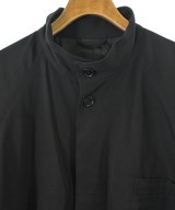 WILDSIDE YOHJI YAMAMOTO（ワイルドサイドヨウジヤマモト）ステンカラーコート 黒 サイズ:3(L位) メンズ/2200646531083