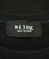 WILDSIDE YOHJI YAMAMOTO（ワイルドサイドヨウジヤマモト）Tシャツ・カットソー 黒 サイズ:3(L位) メンズ/2200636189553